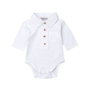 Baby boy summer clothing Formal Cotton Romper Jumpsuit